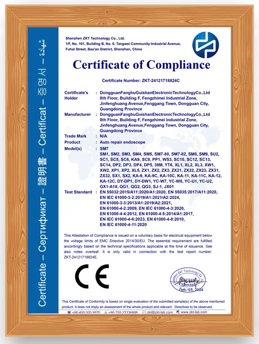 Additional CE certificate